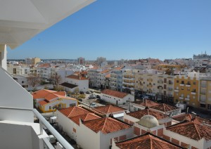 South facing balcony